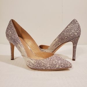 🆕️ LOEFFLER RANDALL PARI CREAM LIZARD PUMP